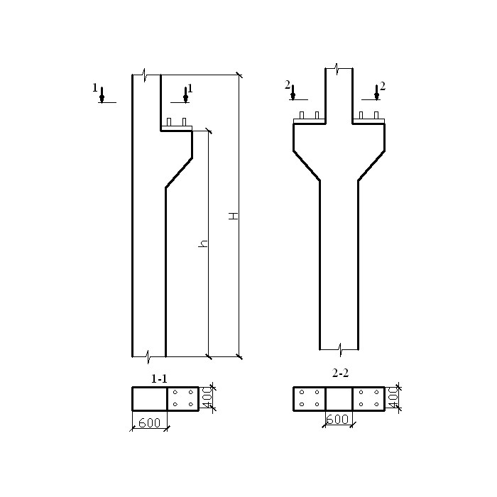 Колонна железобетонная 3к 144-9